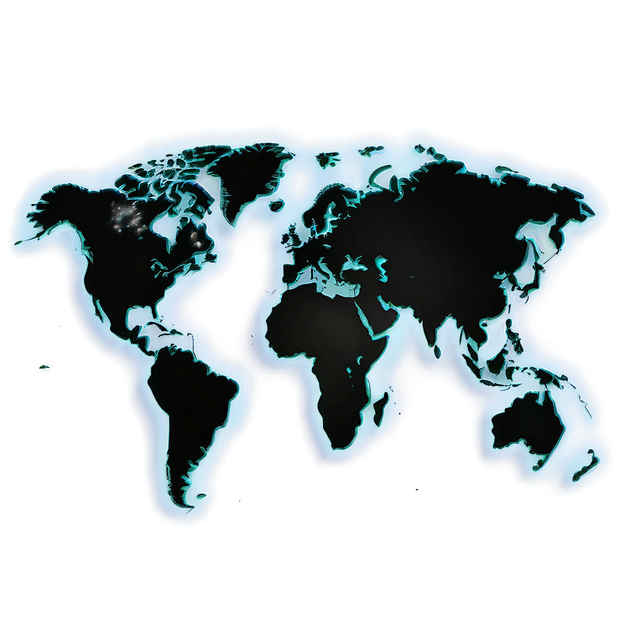 Blank World Map Vector Png 57 PNG Image