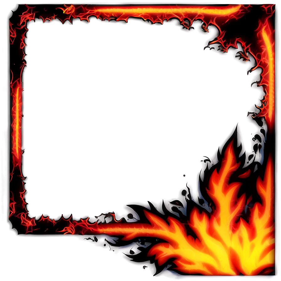 Blaze Border Png Olf PNG Image