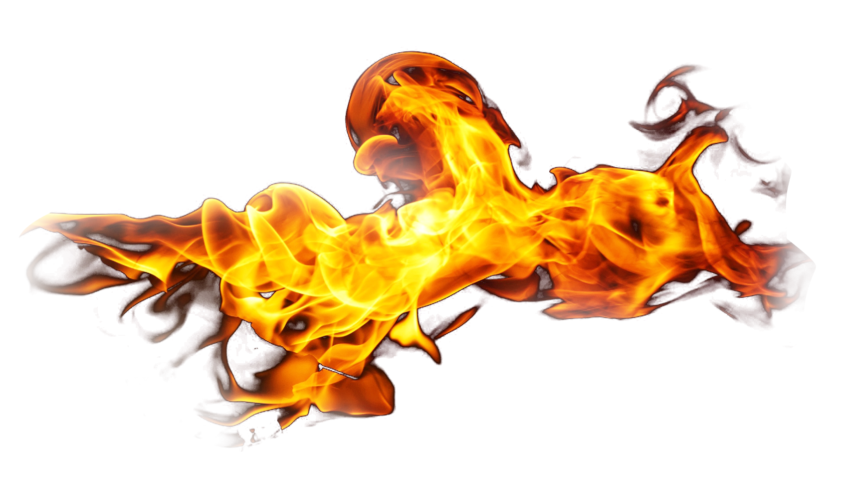 Blazing_ Flame_ Texture PNG Image