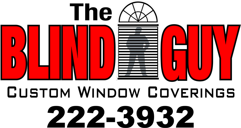 Blind Guy Custom Window Coverings Logo PNG Image