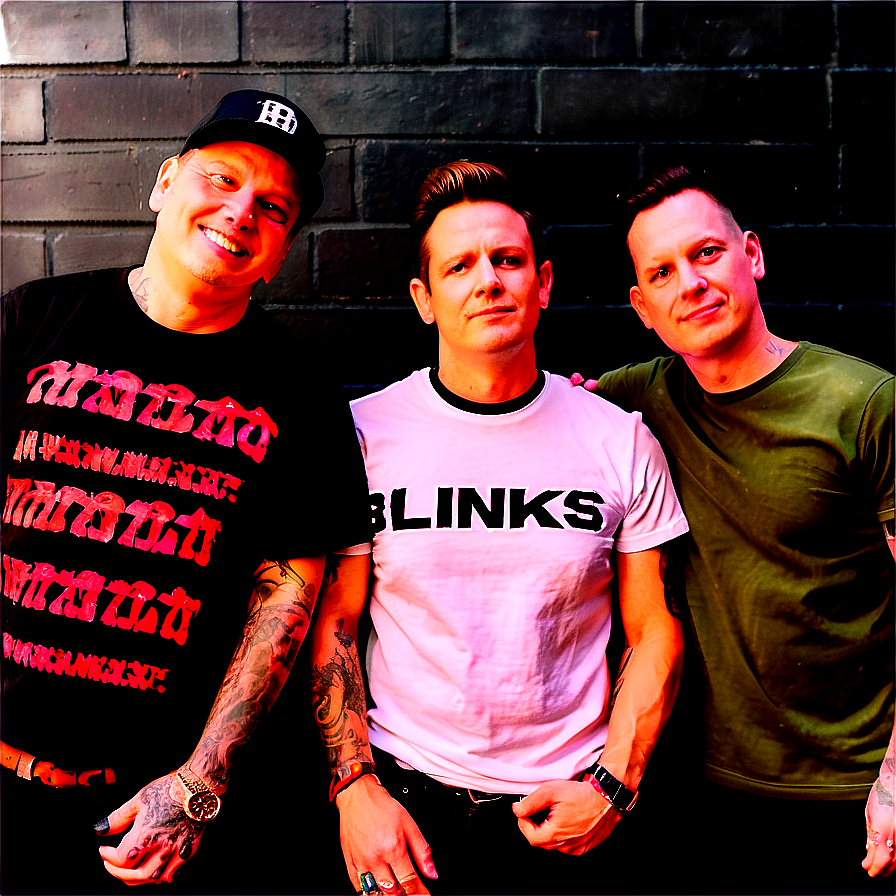 Blink-182 Album Signing Event Photo Png Ojg PNG Image