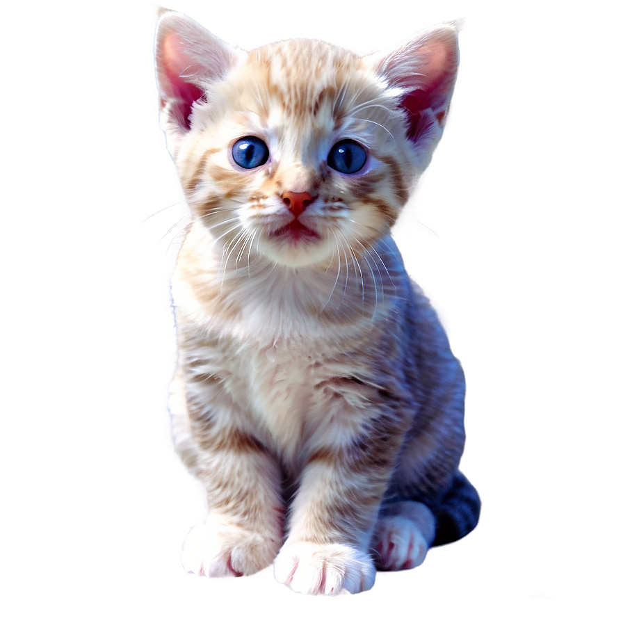 Blissful Kitten Png Sbd PNG Image