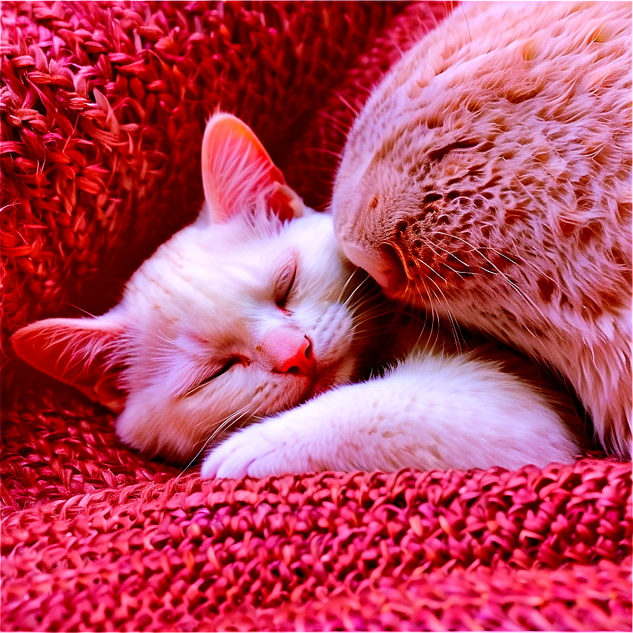 Blissful Kitty Cuddle Png 35 PNG Image