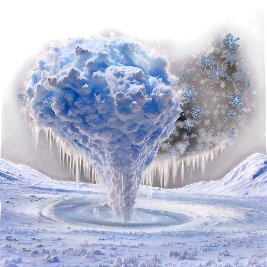 Blizzard Snow Vortex Png 11 PNG Image