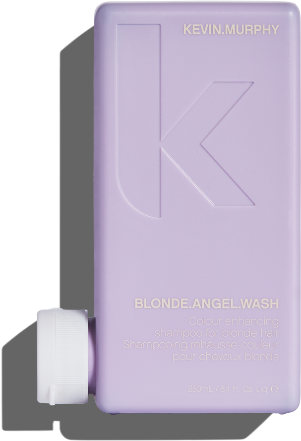 Blonde Angel Wash Shampoo Bottle PNG Image