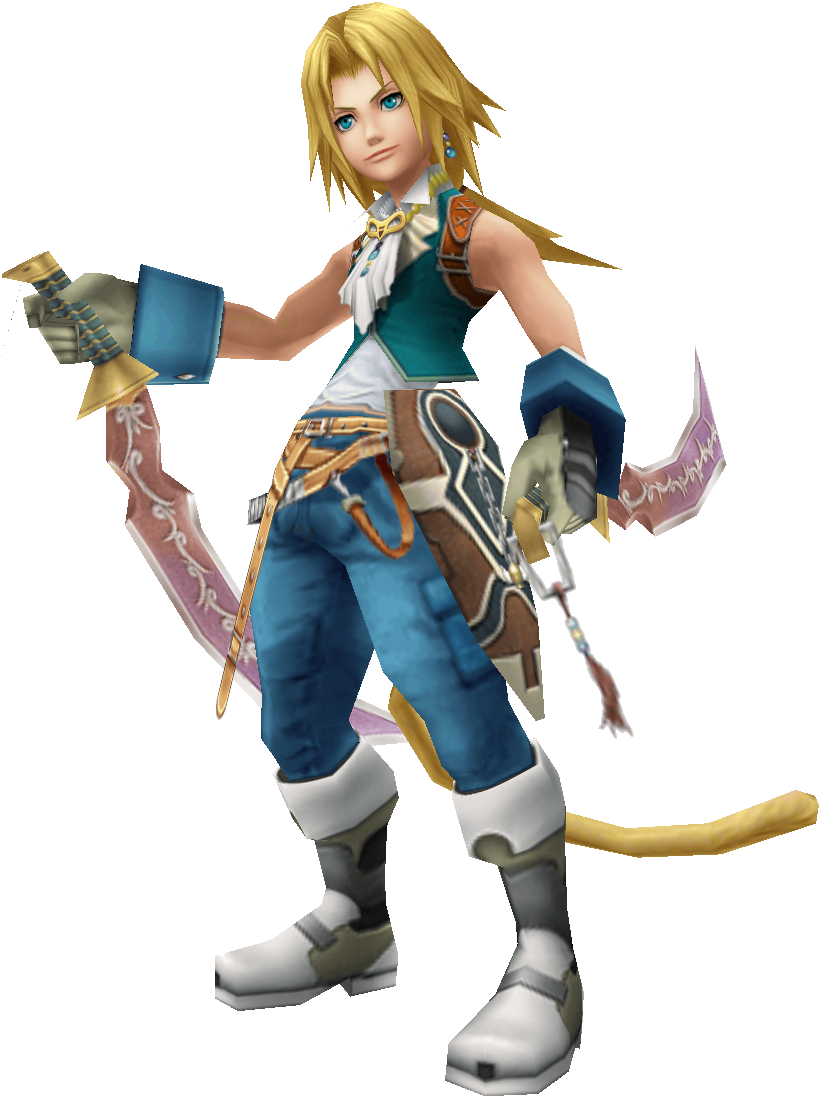 Blonde Fantasy Characterwith Sword.png PNG Image