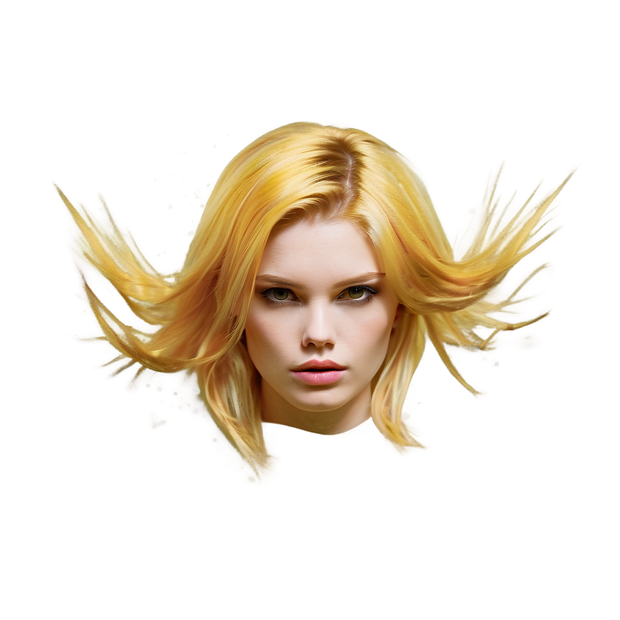 Blonde Hair Dye Effects Png Jkc PNG Image