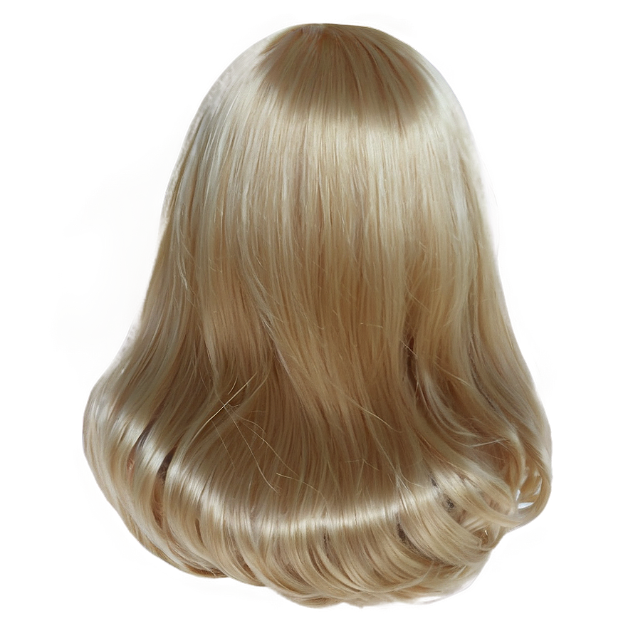 Blonde Wig Png 05252024 PNG Image