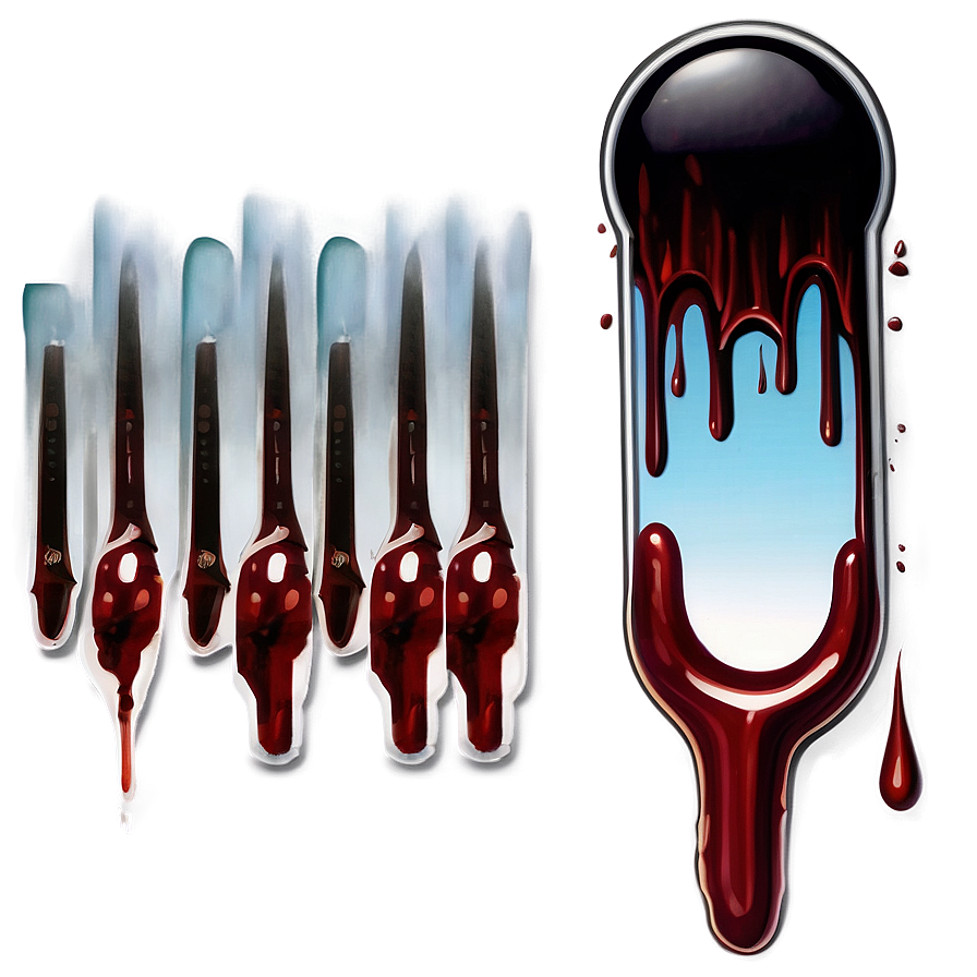 Blood Drip Decal Png 05252024 PNG Image