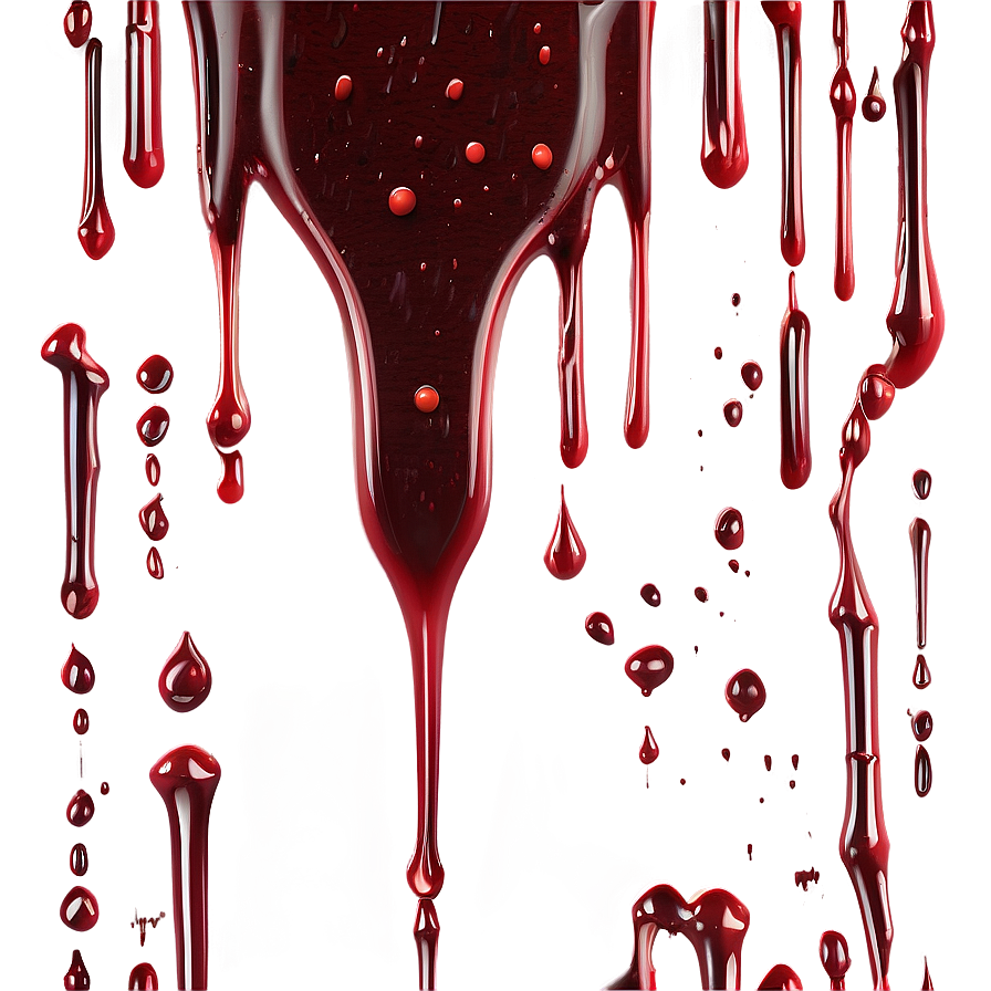 Blood Drip Seamless Png Kld PNG Image