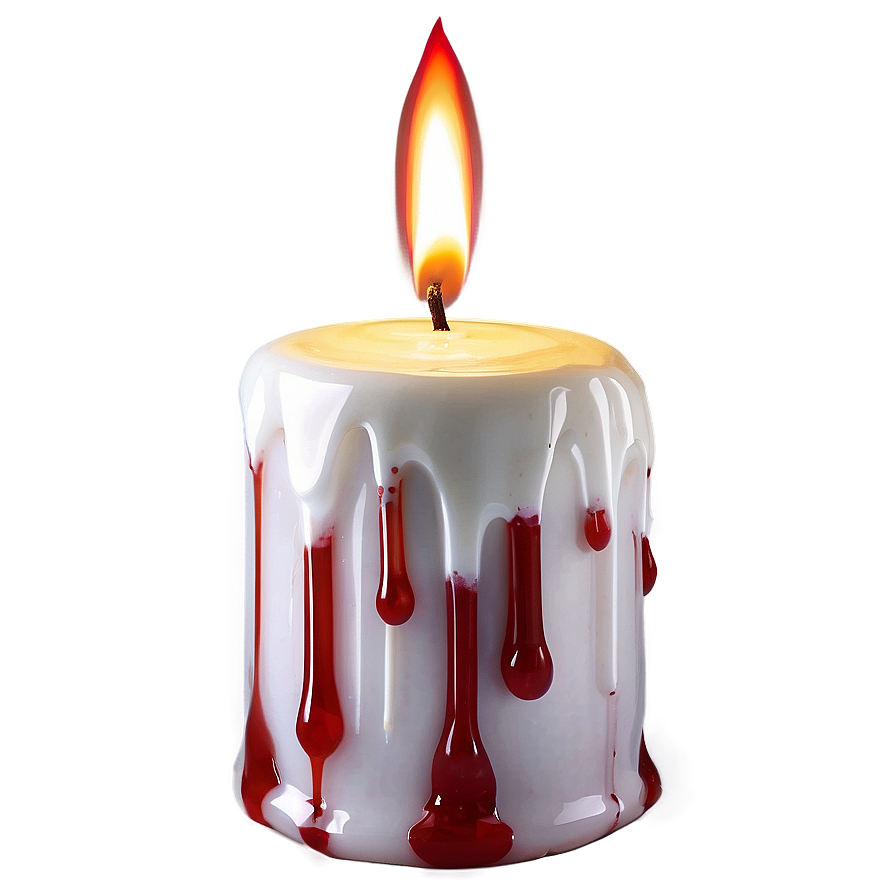 Blood Dripping Candle Png 05252024 PNG Image