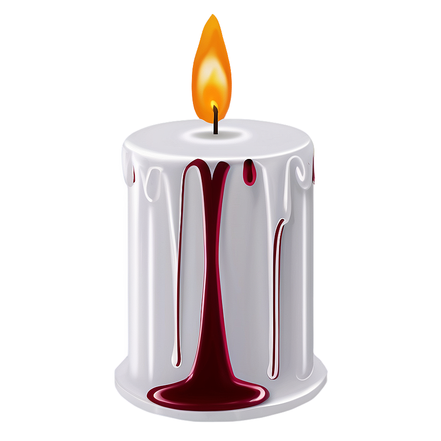 Blood Dripping Candle Png Vys49 PNG Image