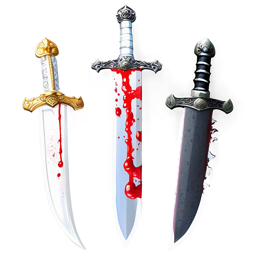 Blood Dripping From Sword Png Uwi PNG Image