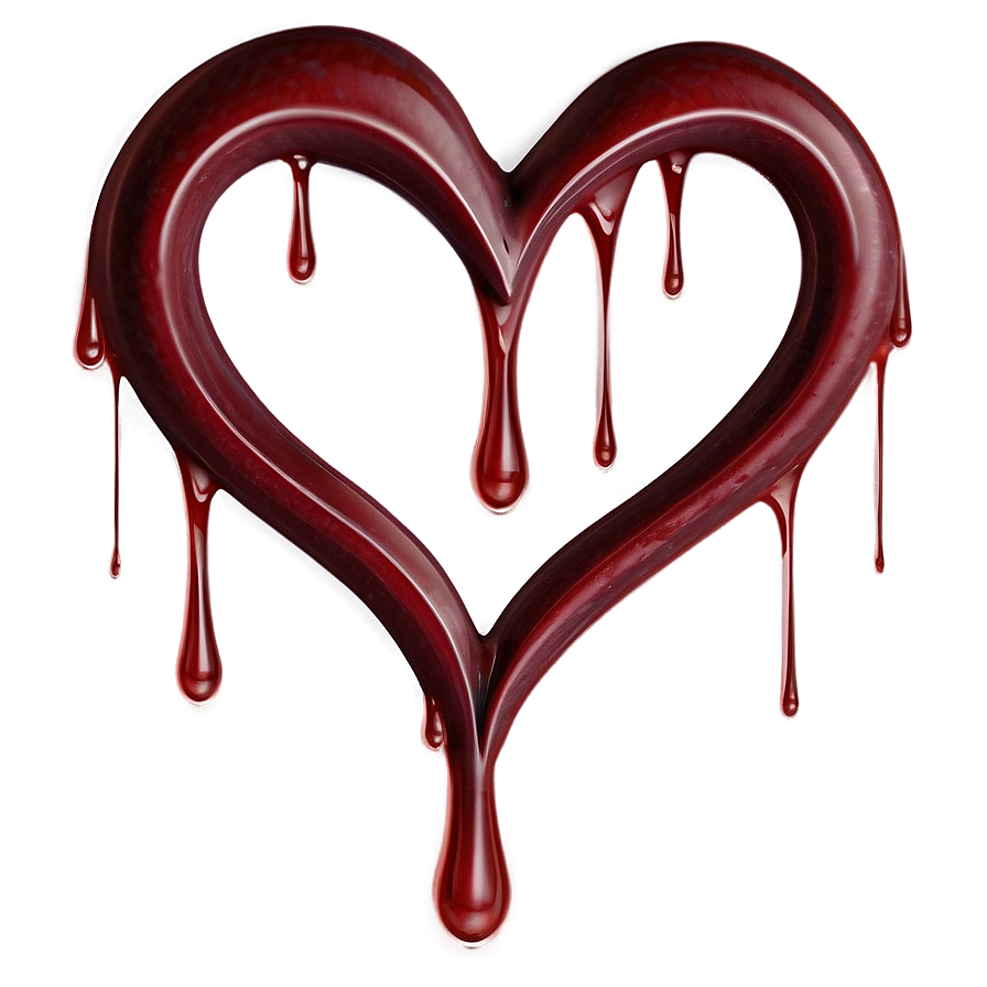 Blood Dripping Heart Png Kdy36 PNG Image