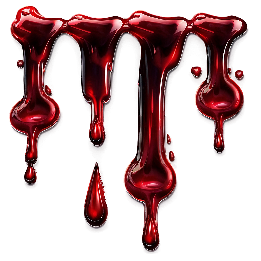 Blood Dripping Letters Png 9 PNG Image