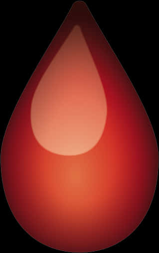 Blood Drop Graphic Design PNG Image