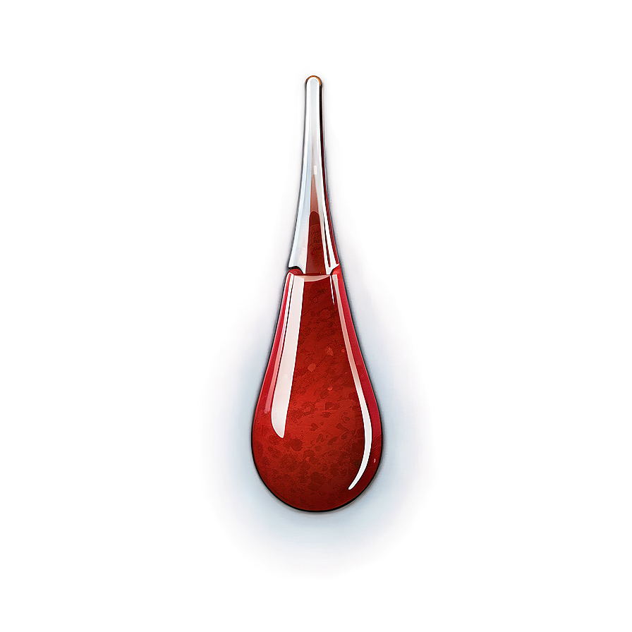 Blood Drop With Highlights Png 58 PNG Image