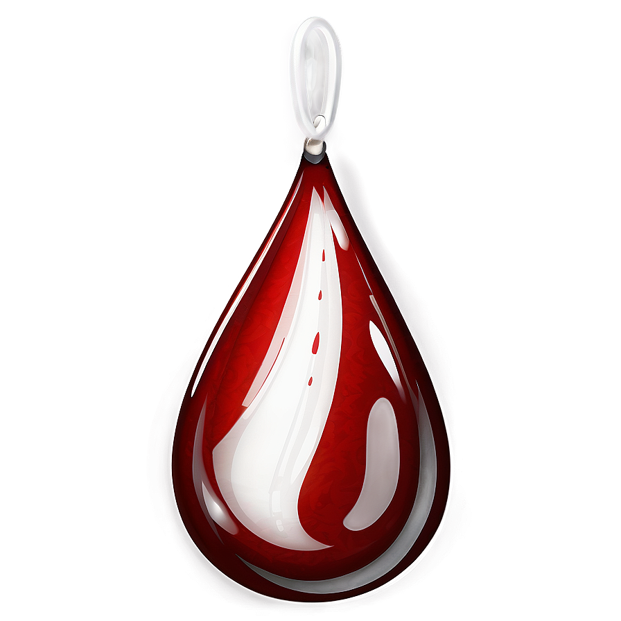 Blood Drop With Highlights Png 71 PNG Image