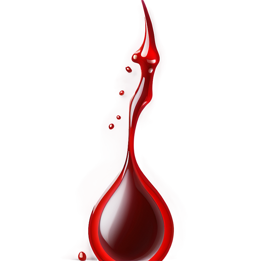 Blood Drop With Shadow Png Xfu PNG Image