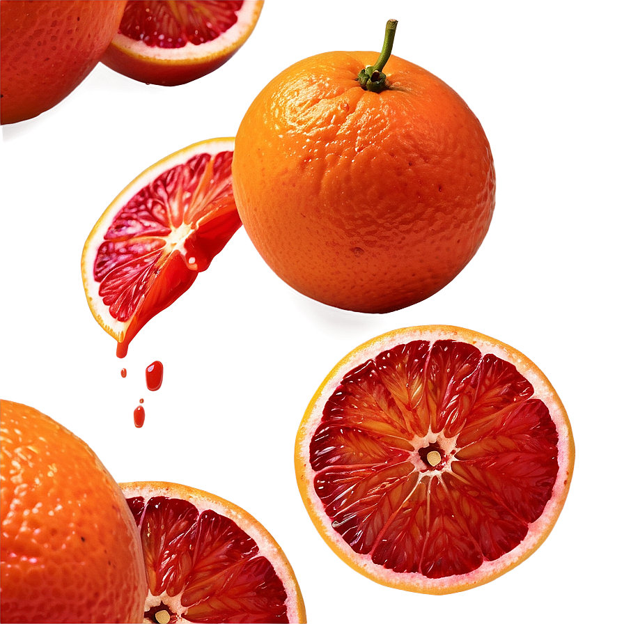 Blood Orange Pulp Png 10 PNG Image