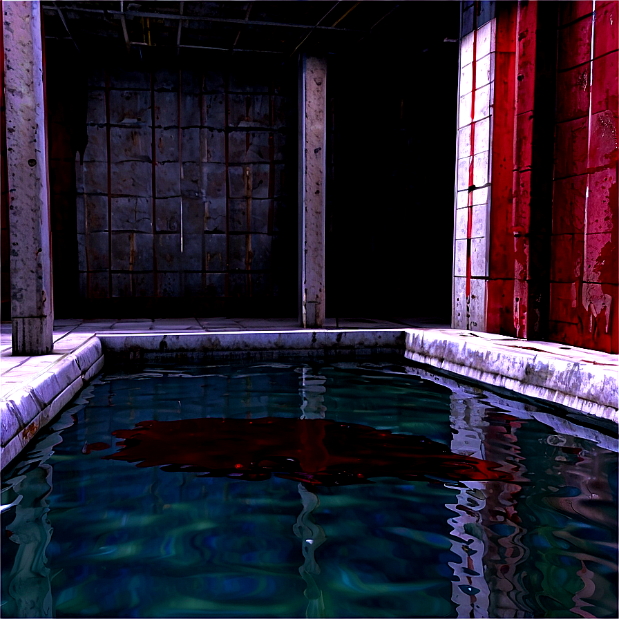 Blood Pool In Abandoned Place Png 06122024 PNG Image