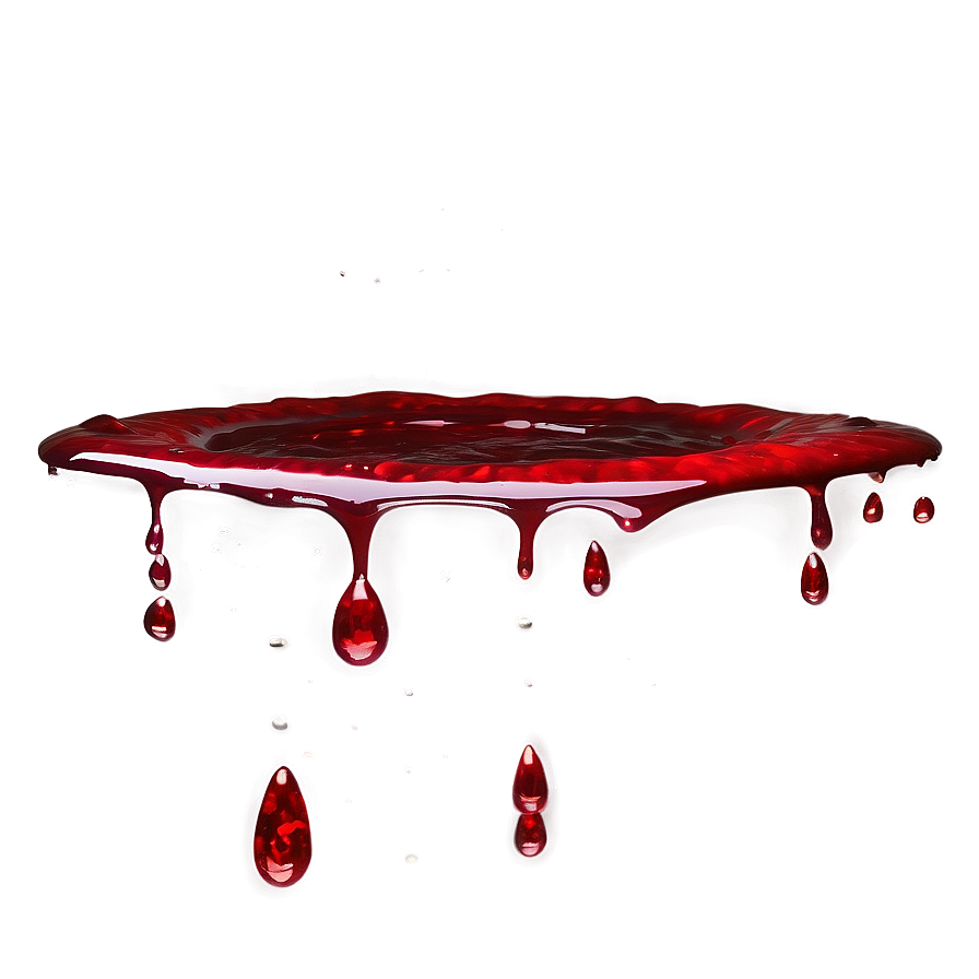 Blood Pool With Droplets Png Uaq42 PNG Image