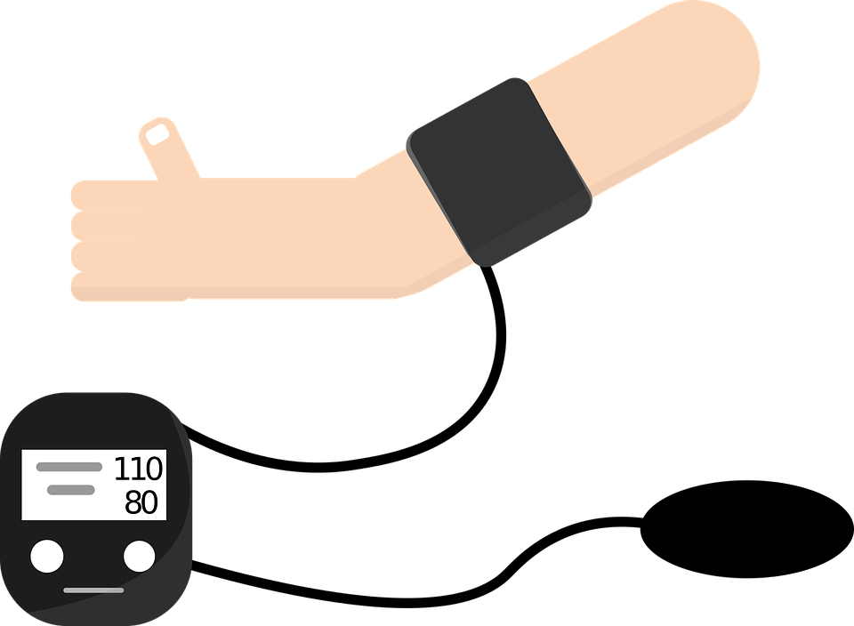 Blood Pressure Monitor Illustration PNG Image