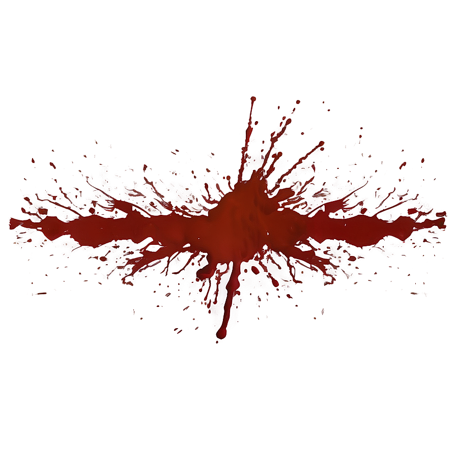 Blood Red Splatter Texture Png Btm4 PNG Image