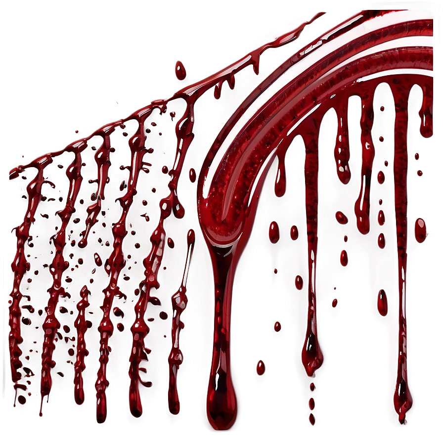 Blood Spatter Horror Scene Png Dsn PNG Image