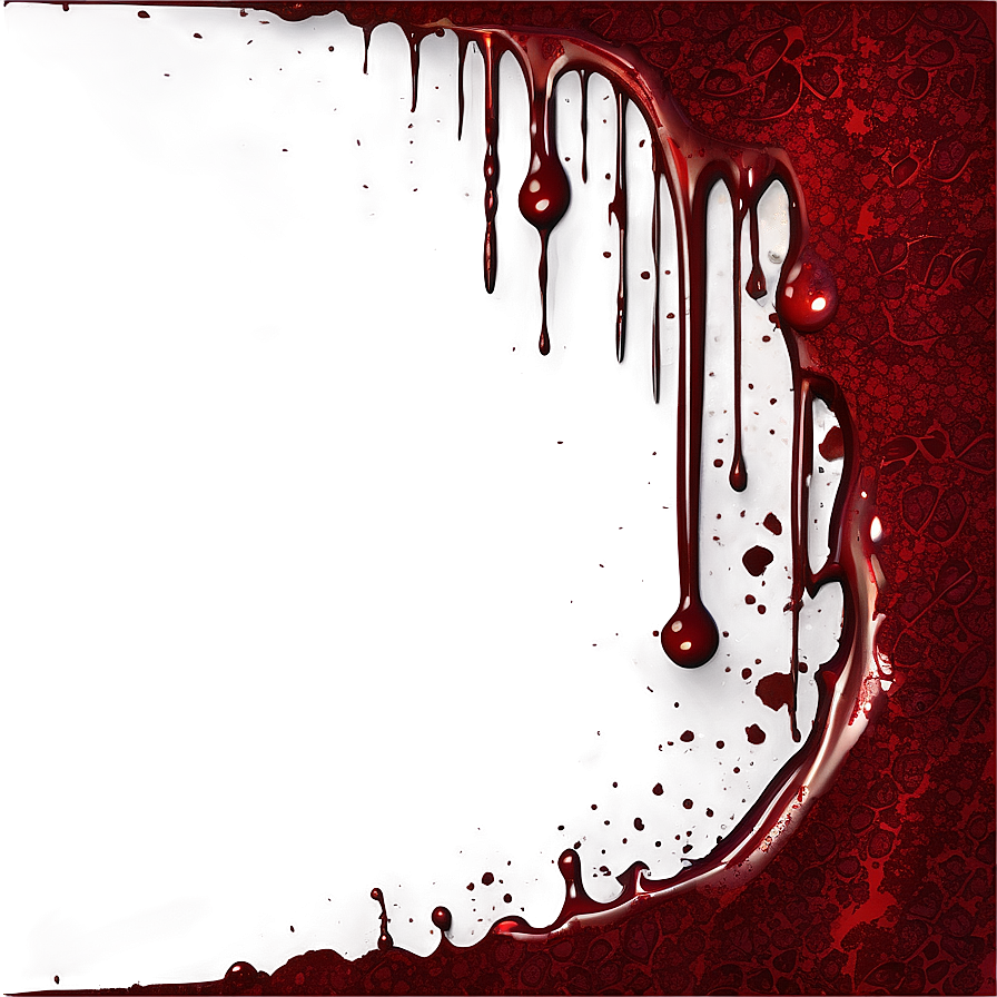 Blood Spatter Horror Scene Png Ged PNG Image