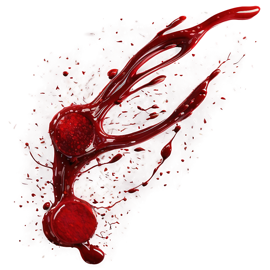 Blood Splatter Effect For Editing Png Nml PNG Image