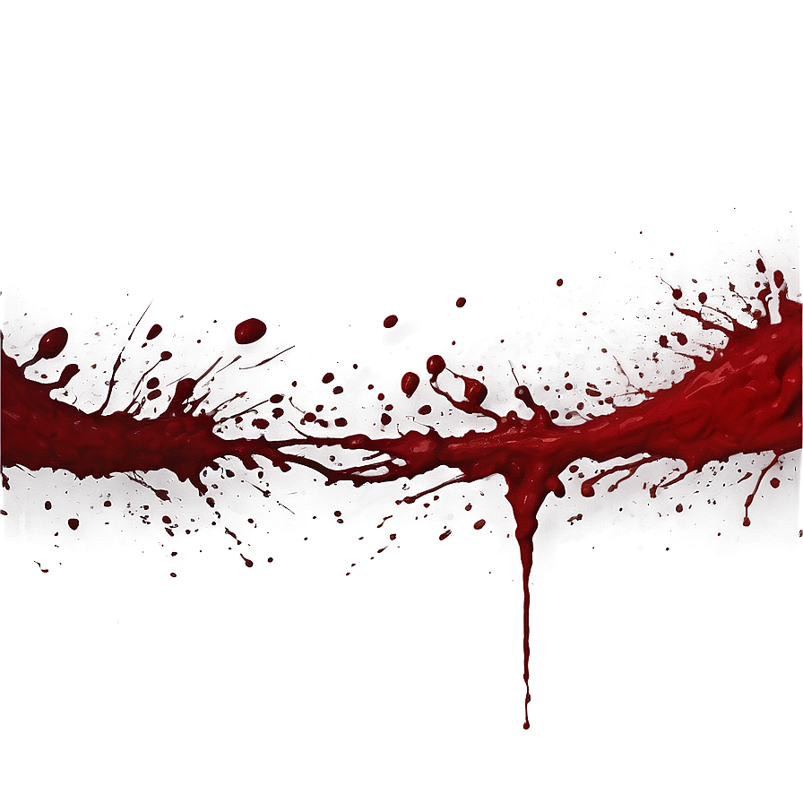 Blood Splatter For Design Inspiration Png Vvj18 PNG Image