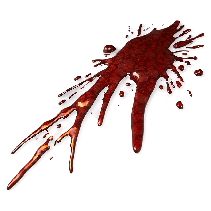 Blood Splatter For Horror Png Otx PNG Image