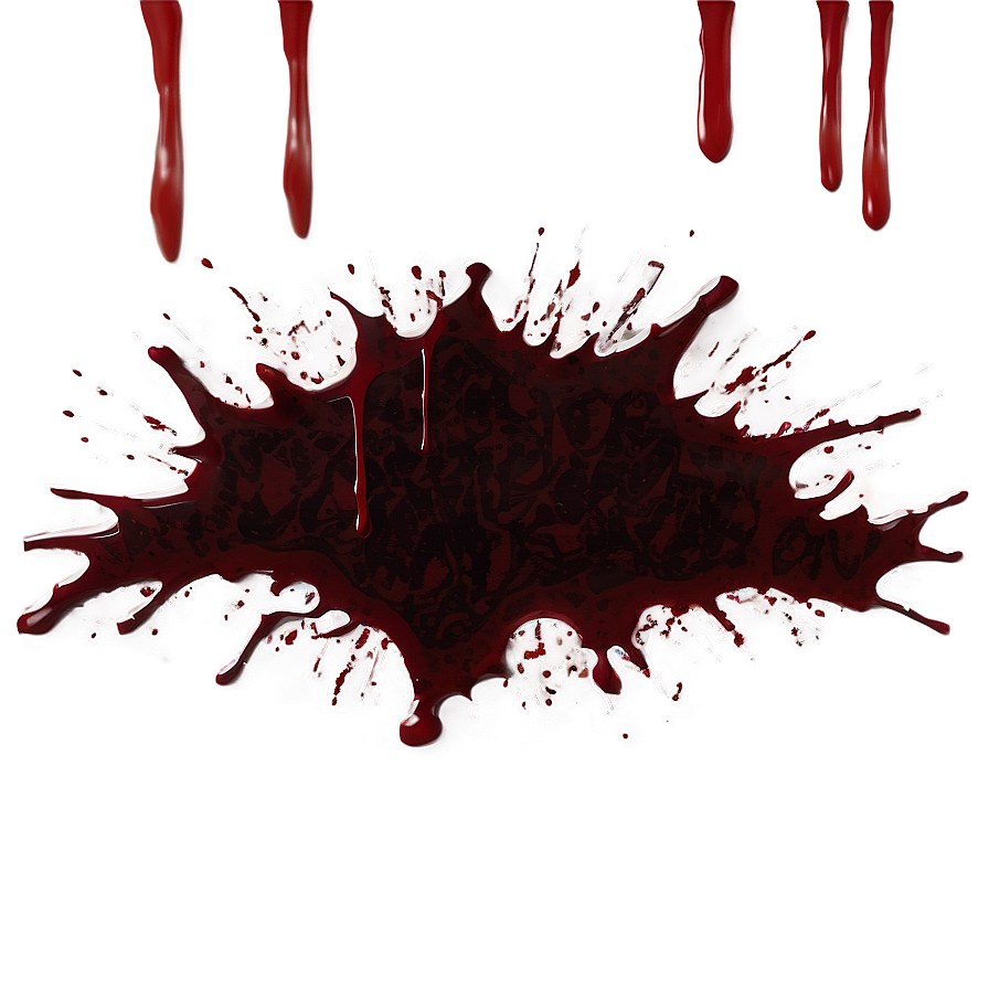 Blood Splatter For Spooky Designs Png Qto27 PNG Image