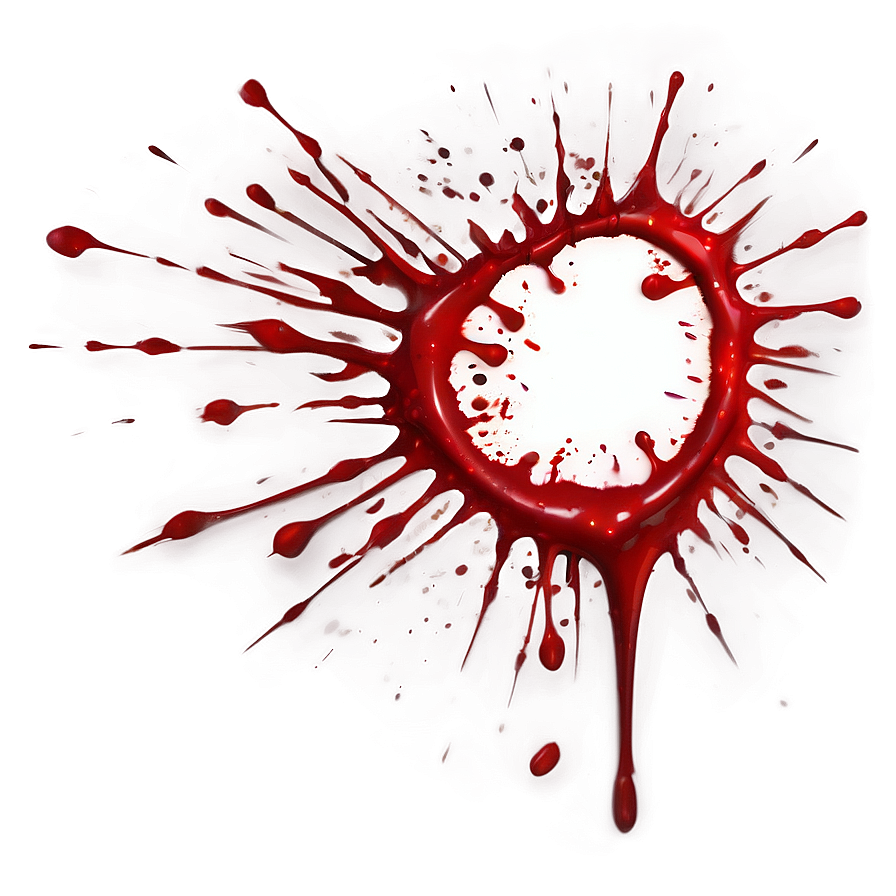 Blood Splatter Png For Design 83 PNG Image