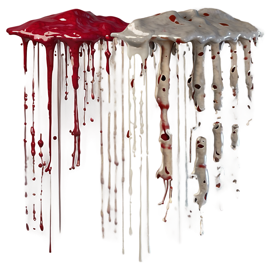 Blood Splatter Transparent For Halloween Dim14 PNG Image