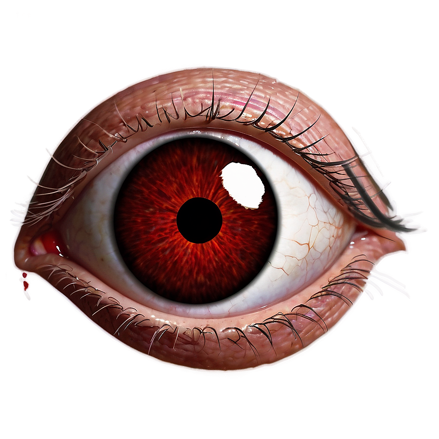 Bloodshot Eye Educational Png Stt23 PNG Image