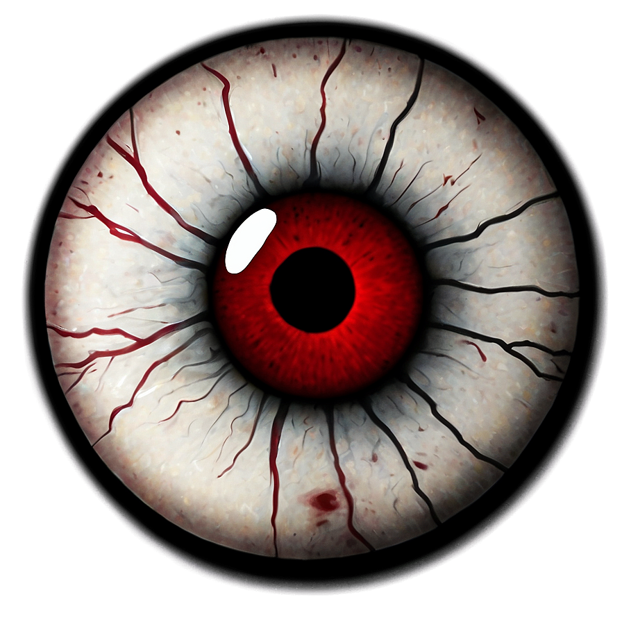 Bloodshot Eye Realistic Drawing Png 06272024 PNG Image