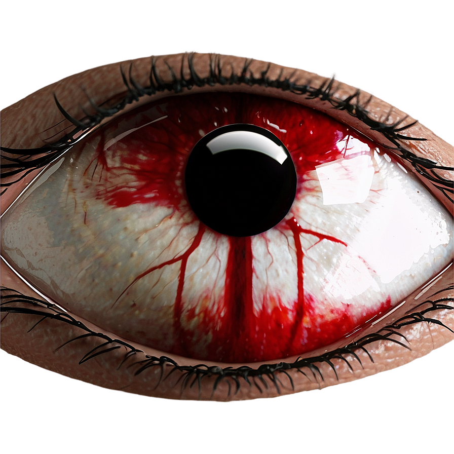 Bloodshot Eyes Detail Png Snv49 PNG Image