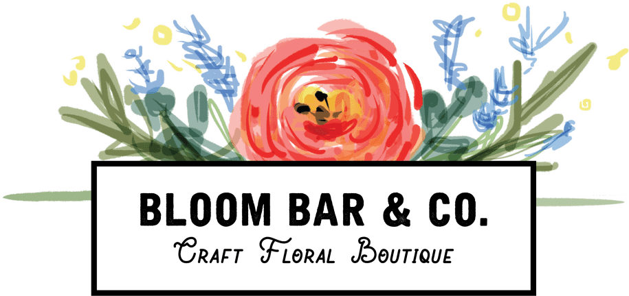 Bloom Bar Floral Boutique Logo PNG Image