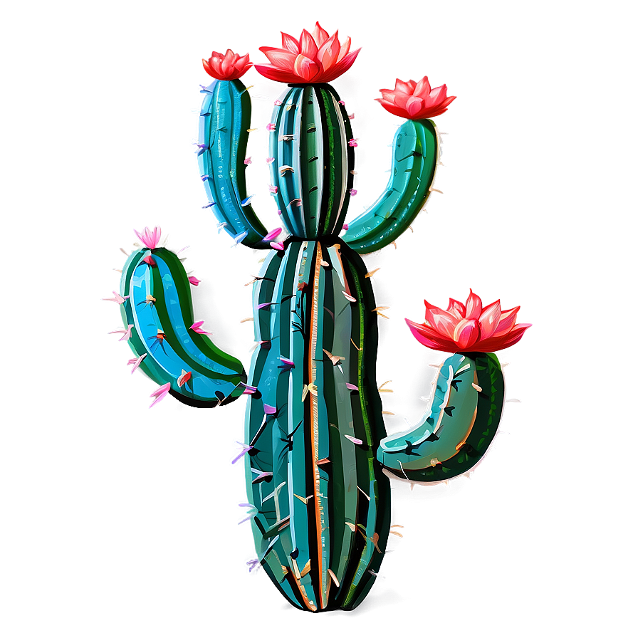 Blooming Cactus Png 55 PNG Image