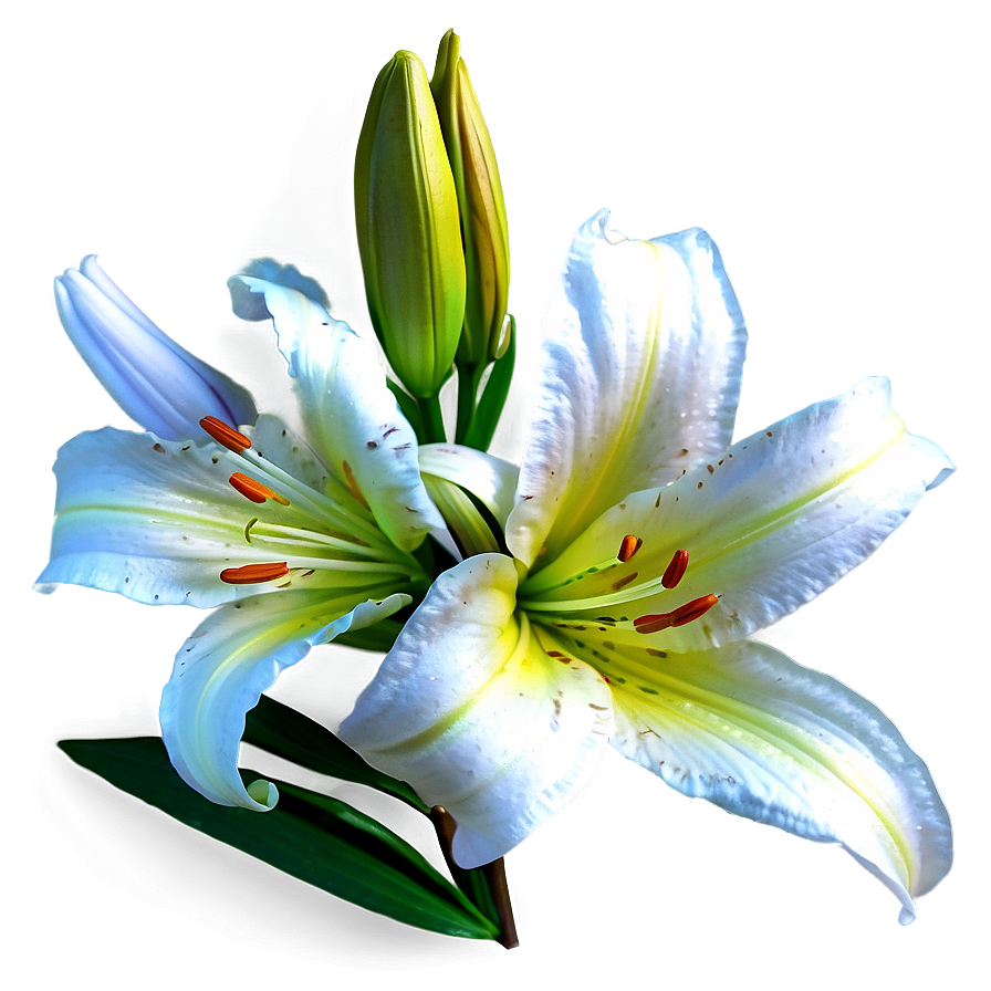 Blooming Lily Flower Png 92 PNG Image