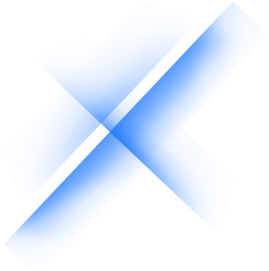 Blue Abstract Cross Lines PNG Image