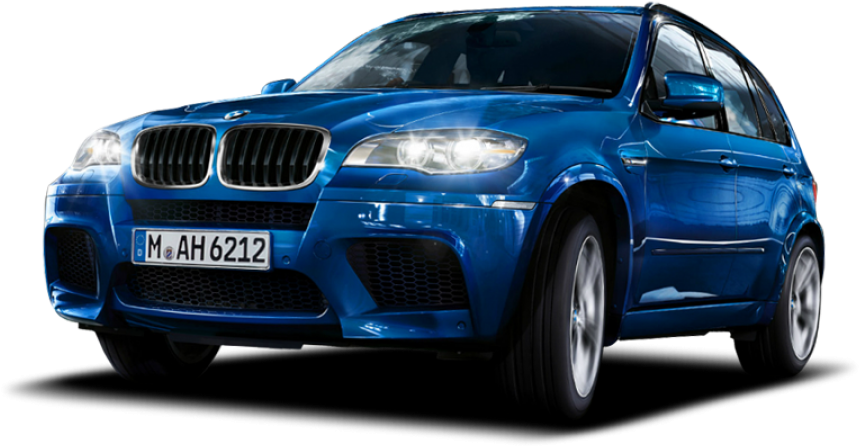 Blue B M W X5 M Sport PNG Image