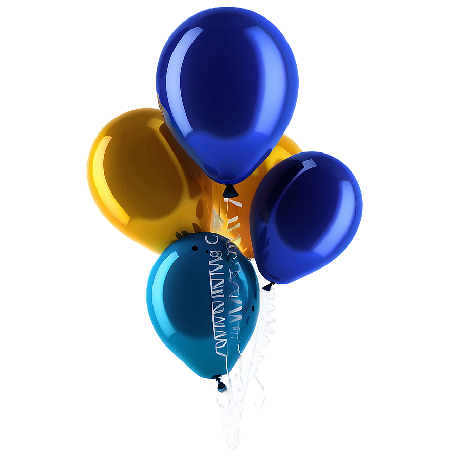 Blue Balloons Png 06122024 PNG Image