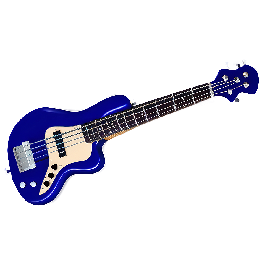 Blue Bass Guitar Png 1 PNG Image