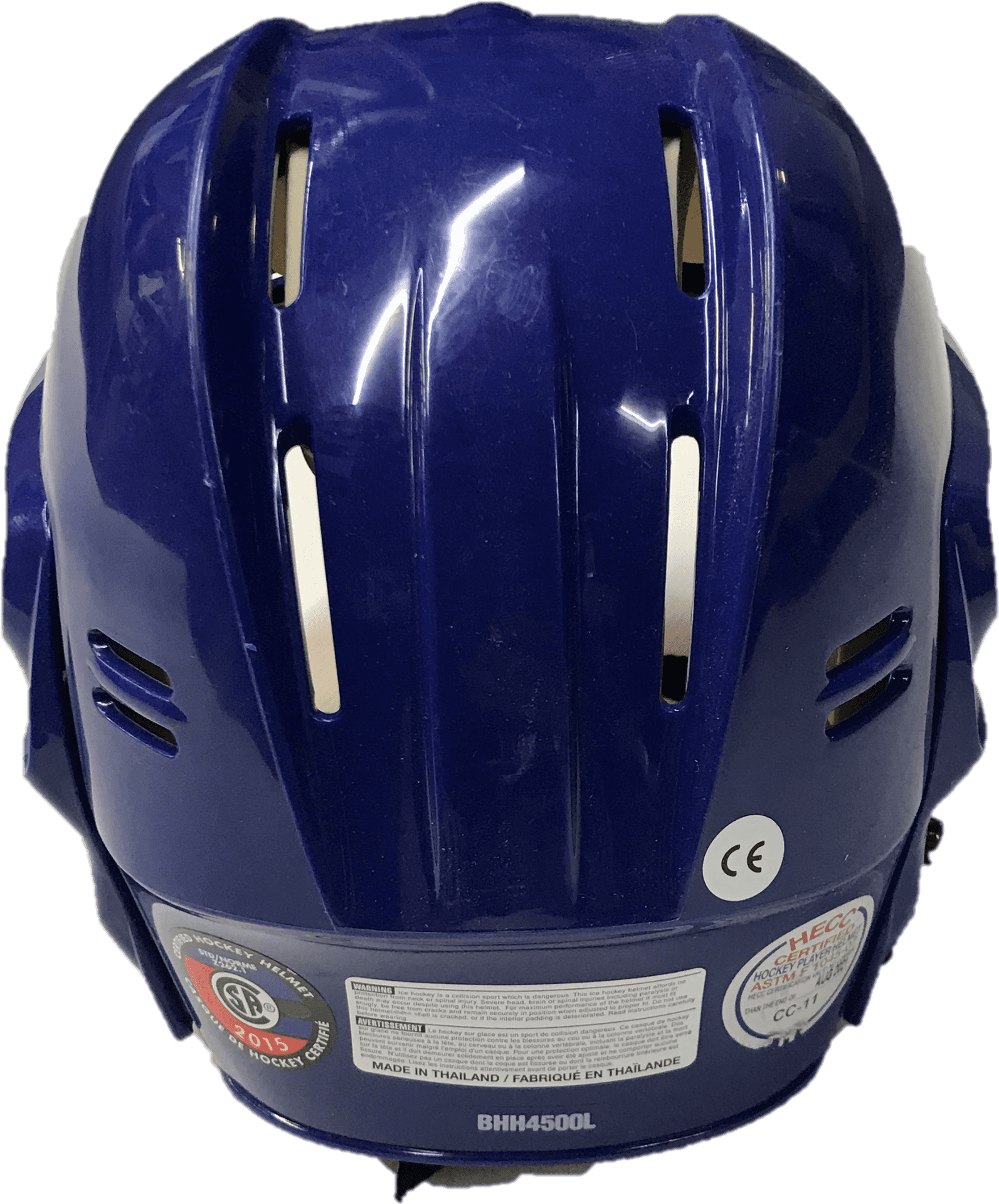 Blue Bicycle Helmet Safety Gear PNG Image