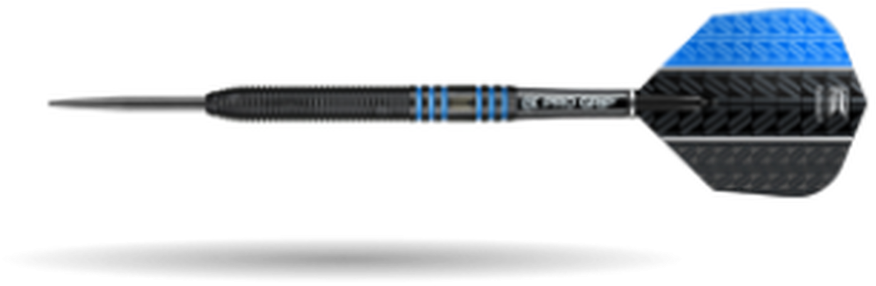 Blue Black Dart Profile PNG Image