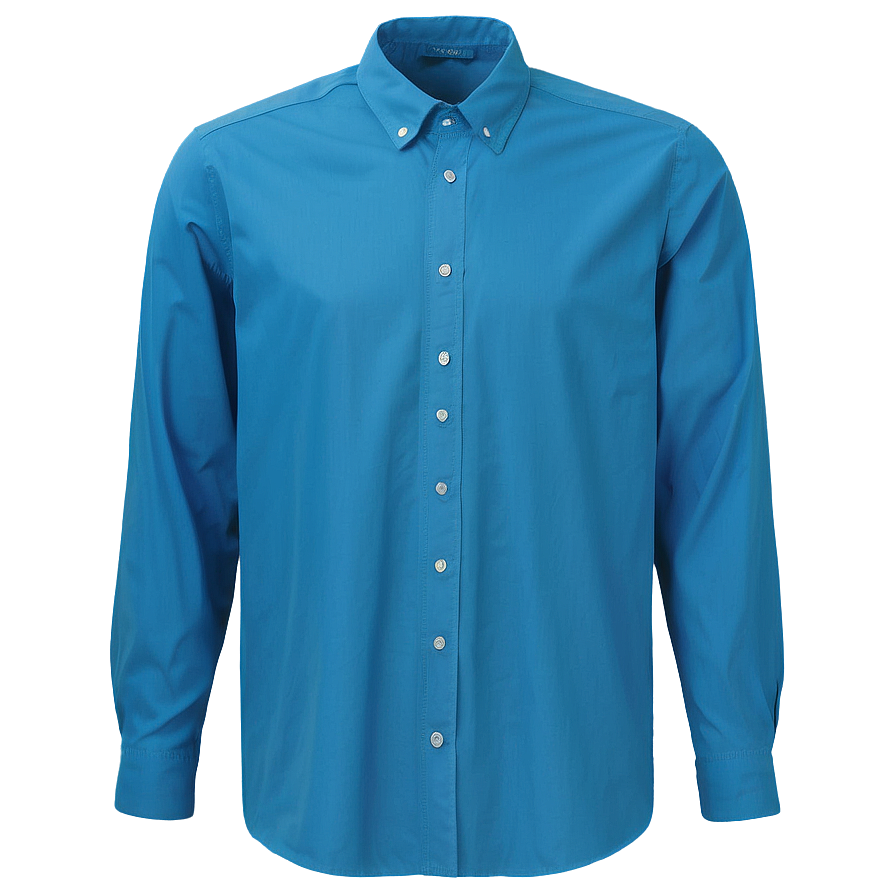 Blue Blank Shirt Png 06272024 PNG Image