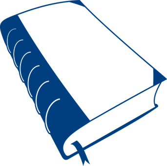 Blue Book Icon PNG Image